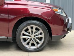 2012 Lexus RX 450h Sports Luxury GYL15R 4X4 On Demand Vermillion