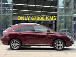 2012 Lexus RX 450h Sports Luxury GYL15R 4X4 On Demand Vermillion