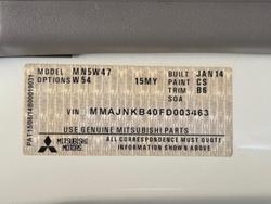 2014 Mitsubishi Triton GLX