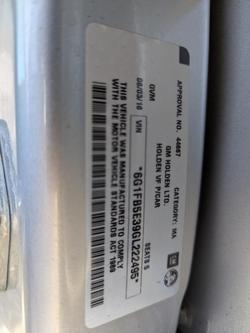 2016 Holden Commodore SV6 VF Series II MY16 Nitrate