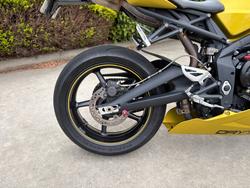 2012 Triumph DAYTONA 675 Yellow