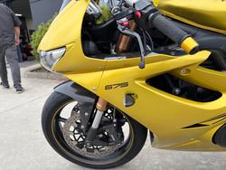 2012 Triumph DAYTONA 675 Yellow
