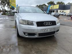 2004 AUDI A3 2.0 FSI AMBITION 8P SILVER OR CHROME