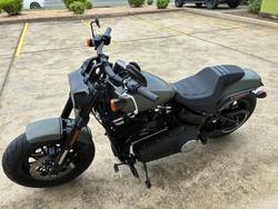2021 HARLEY-DAVIDSON FXFBS FAT BOB (114) Green