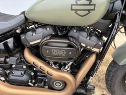 2021 HARLEY-DAVIDSON FXFBS FAT BOB (114) Green