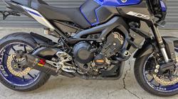 2017 Yamaha MT-09 Blue