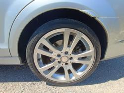 2011 Mercedes-Benz C-Class C220 CDI Elegance W204 MY10 Iridium Silver