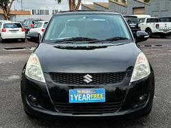 2011 Suzuki Swift GLX FZ Super Black Pearl