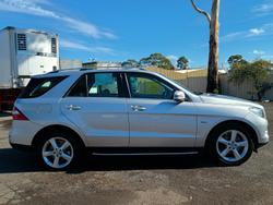 2012 Mercedes-Benz M-Class ML250 BlueTEC W166 4X4 Constant Iridium Silver