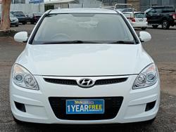 2009 Hyundai i30 SX FD MY09 Crystal White