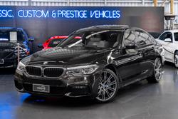 2018 BMW 5 Series 540i M Sport G30 Carbon Black