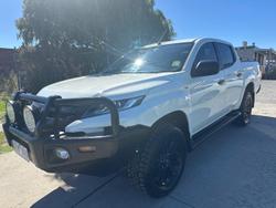 2022 Mitsubishi Triton GLX-R MR MY22 4X4 Dual Range White Diamond