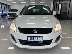 2016 Suzuki Swift GL FZ MY15 Snow White