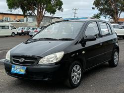 2008 Hyundai Getz S TB MY07 Ebony Black