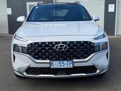 2022 Hyundai Santa Fe Hybrid Highlander TM.V4 MY23 4X4 On Demand Glacier White
