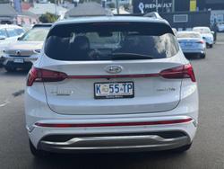 2022 Hyundai Santa Fe Hybrid Highlander TM.V4 MY23 4X4 On Demand Glacier White