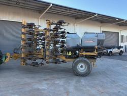 2016 SERAFIN ULTISOW 6M NARROW FOLD SINGLE DISC AIR SEEDER USED YELLOW