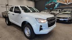 2022 Isuzu D-MAX SX High Ride MY22 4x2 Mineral White