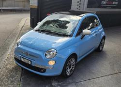 2014 Fiat 500C Lounge Series 3 Mediterranean Blue