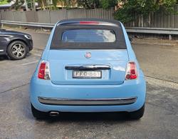 2014 Fiat 500C Lounge Series 3 Mediterranean Blue