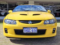 2004 Holden Monaro CV8 VZ Devil Yellow