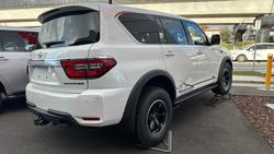 2026 Nissan Patrol Warrior Y62 MY26 4X4 Dual Range Moonstone White