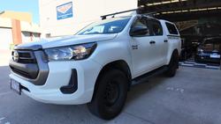 2020 Toyota Hilux SR GUN126R 4X4 Dual Range Glacier White