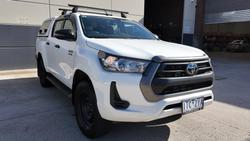 2020 Toyota Hilux SR GUN126R 4X4 Dual Range Glacier White