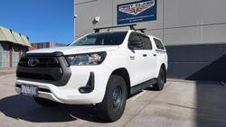 2020 Toyota Hilux SR GUN126R 4X4 Dual Range Glacier White