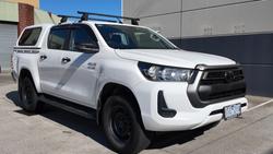 2020 Toyota Hilux SR GUN126R 4X4 Dual Range Glacier White