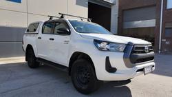 2020 Toyota Hilux SR GUN126R 4X4 Dual Range Glacier White