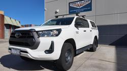 2020 Toyota Hilux SR GUN126R 4X4 Dual Range Glacier White