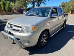 2008 Toyota Hilux SR5 GGN15R MY08 4x2 Sterling Silver