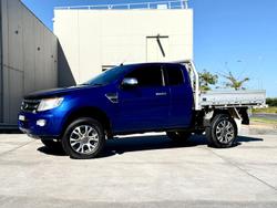 2014 Ford Ranger XLT PX 4X4 Dual Range Aurora Blue