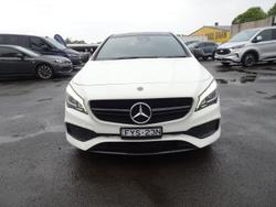 2017 Mercedes-Benz CLA-Class CLA220 d C117 Cirrus White