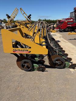 0 SERAFIN ULTISOW USED 2023 8M RIGID SINGLE DISC LINKAGE SEEDER BAR Yellow