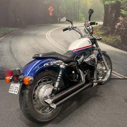 2010 Honda VT750S Blue