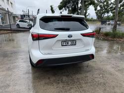 2022 TOYOTA KLUGER GX HYBRID AWD AXUH78R White
