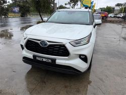 2022 TOYOTA KLUGER GX HYBRID AWD AXUH78R White