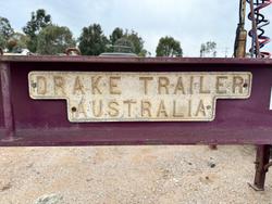 2005 Drake Trailer Australia Quad Axle Low Loader O.D