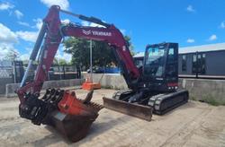 2022 Yanmar Vio80-1 Red