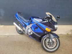 1991 Kawasaki ZZ-R600 (ZX600) BLUE