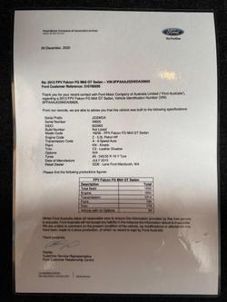 2013 Ford Performance Vehicles GT Boss 335 FG MK II