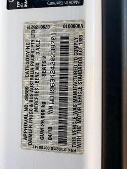 2018 Mercedes-Benz 2651 Actros 90 Tonne Rated