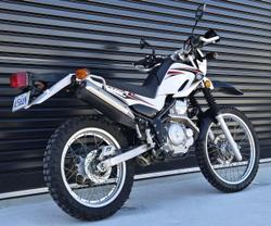 2010 Yamaha XT250 XT White