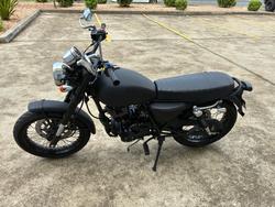 2021 BRAAAP ST-250 CAFE RACER Black