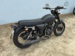 2021 BRAAAP ST-250 CAFE RACER Black