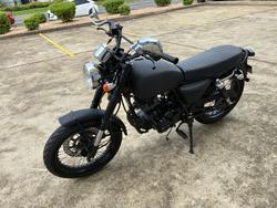 2021 BRAAAP ST-250 CAFE RACER Black