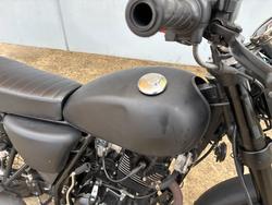 2021 BRAAAP ST-250 CAFE RACER Black