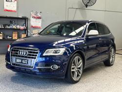 2014 Audi SQ5 TDI 8R MY14 Four Wheel Drive Estoril Blue